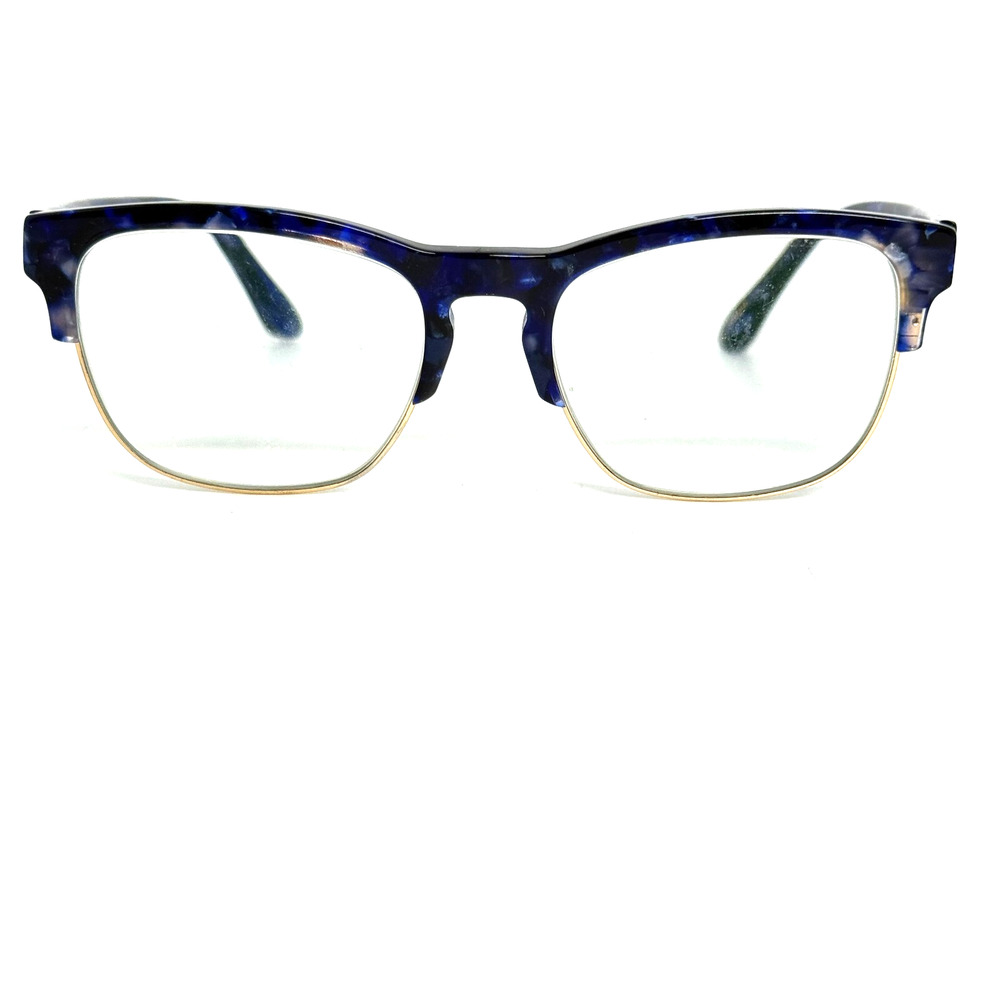 Polette Eyeglasses Frames Blue Gold DO not forget to smile polette H17972